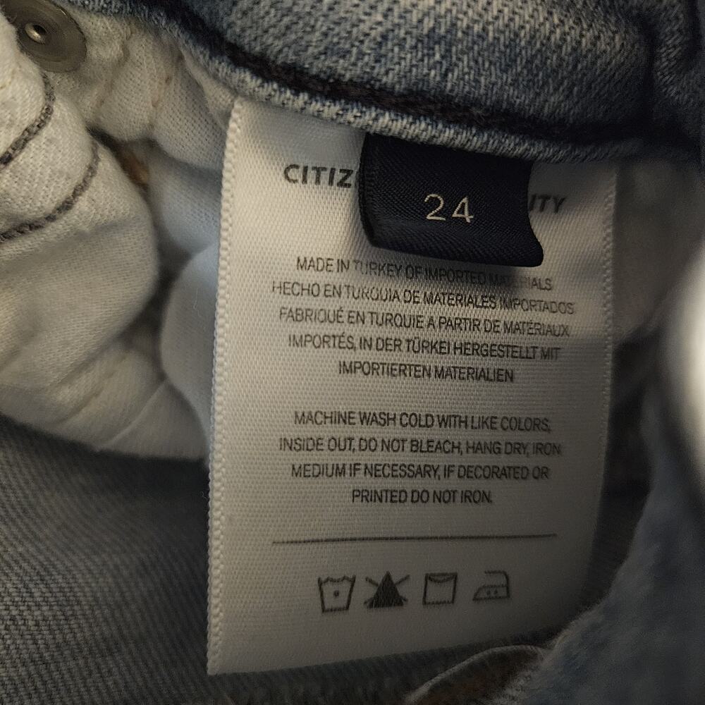 Citizens of Humanity Lilah High Rise Bootcut Jeans Light Wash Blue 24 Hippie - Picture 7 of 8